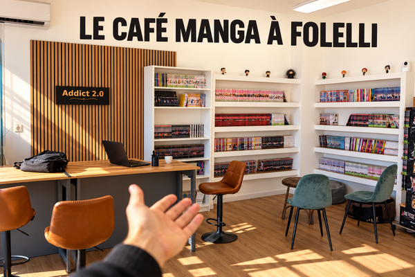 Un café manga à Folelli : le projet derrière Addict 2.0
